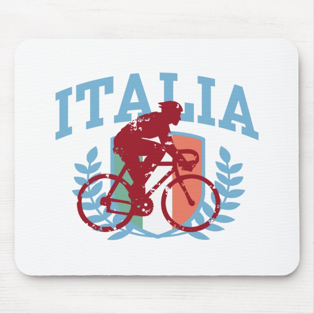 Italia Cycling (male) Mouse Pad (Front)