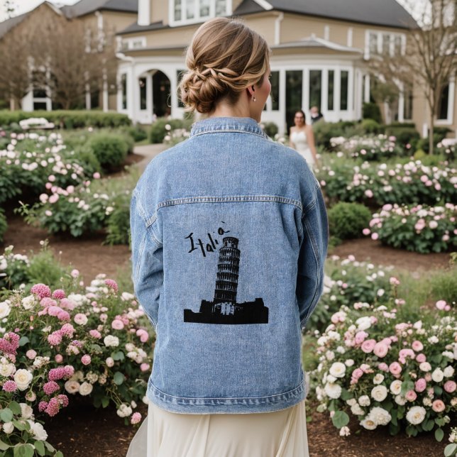 Italia Denim Jacket (Wedding Back)