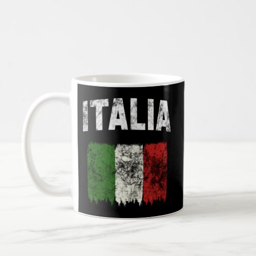 Italia _ Distressed Italian Flag Coffee Mug