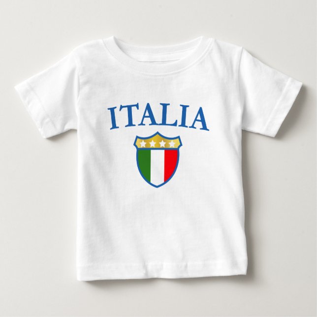 Italia Emblem Shirt 4 Stars (Front)