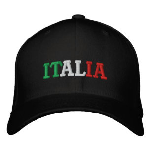 Italia Embroidered Baseball Cap