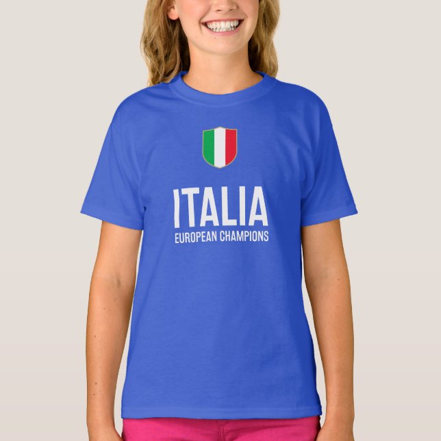 Italia European Champions T-Shirt (Front)