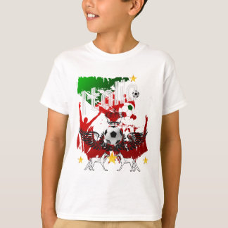 Italia fans calcio t-shirt for world soccer lovers