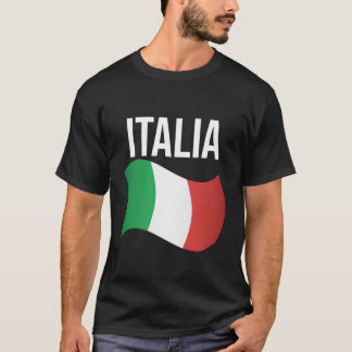 Italia Flag Emblem T-Shirt