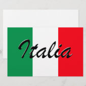 Italia Flag - High Quality (Front/Back)