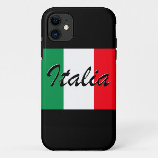 Italia Flag - High Quality iPhone 11 Case