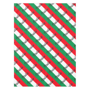 Italia Flag - High Quality Tablecloth