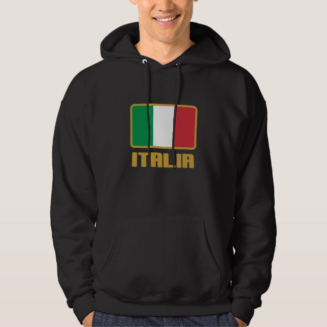Italia Flag Hoodie (Front)