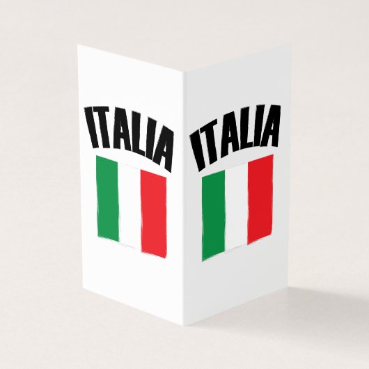 Italia Flag Italy (Outside)