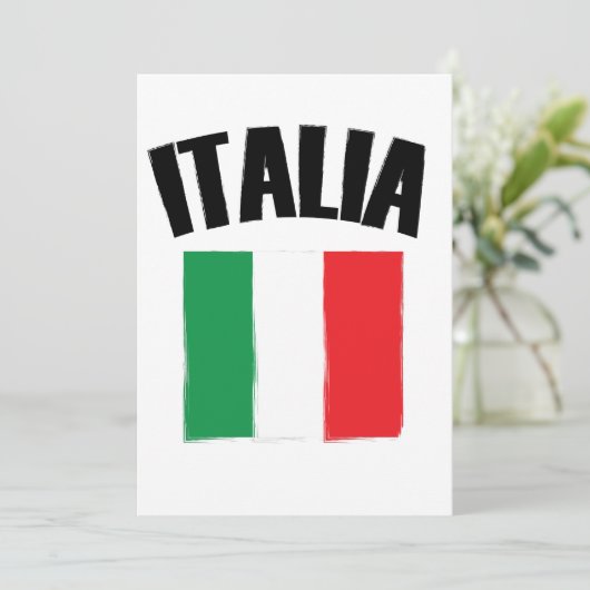 Italia Flag Italy (Standing Front)