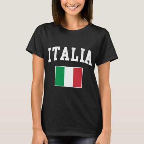 Italia Flag Italy Italian Italiano Family Men Wome T_Shirt