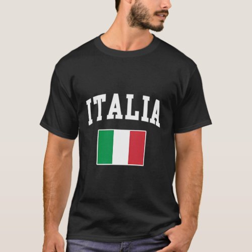 Italia Flag Italy Italian Italiano Family T_Shirt