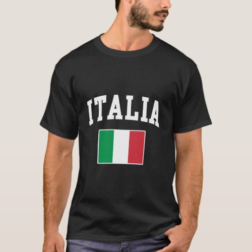 Italia Flag Italy Italian Italiano T_Shirt