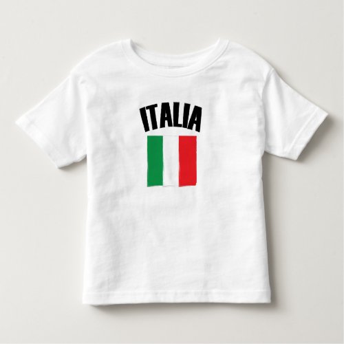 Italia Flag Italy Toddler T_shirt