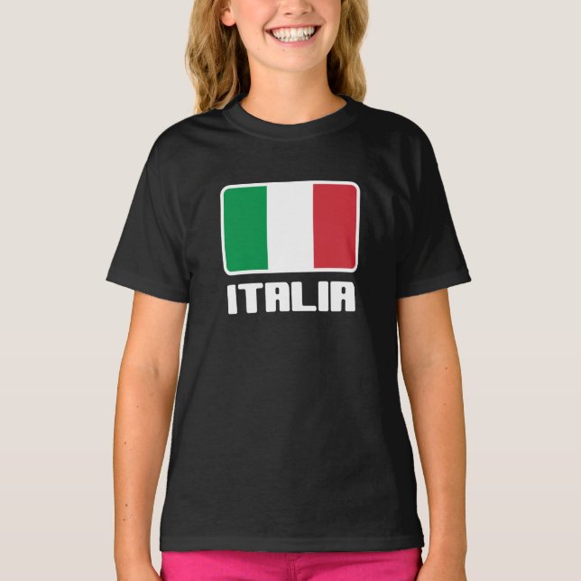 Italia Flag T-Shirt (Front)