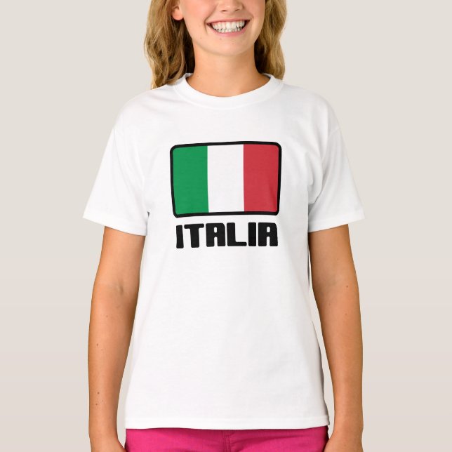 Italia Flag T-Shirt (Front)