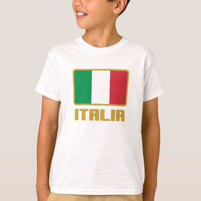 Italia Flag T-Shirt (Front)