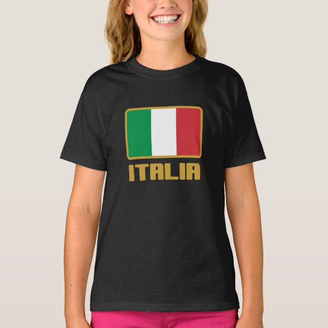 Italia Flag T-Shirt (Front)