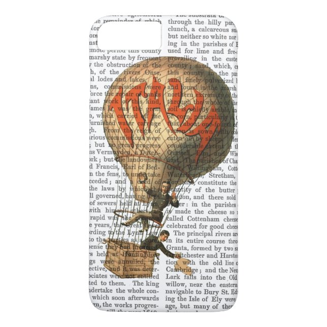 Italia Hot Air Balloon Case-Mate iPhone Case (Back)