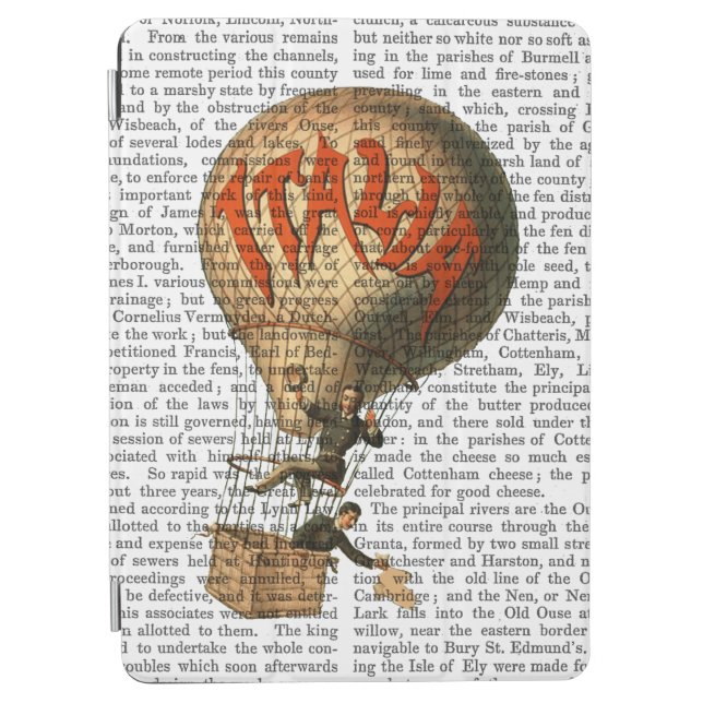 Italia Hot Air Balloon iPad Air Cover (Front)