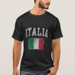 Italia Italian Flag Italy Italiano T-Shirt