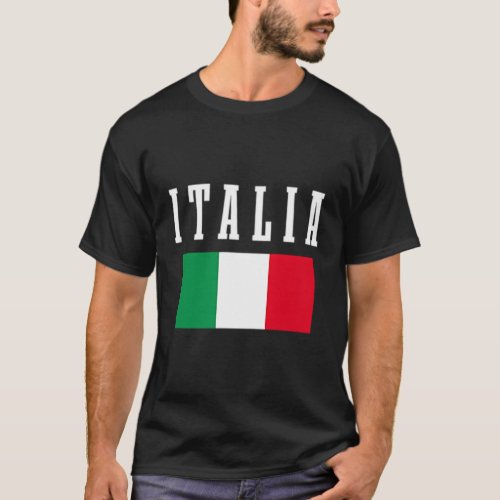 Italia Italian Flag Italy Pride T_Shirt