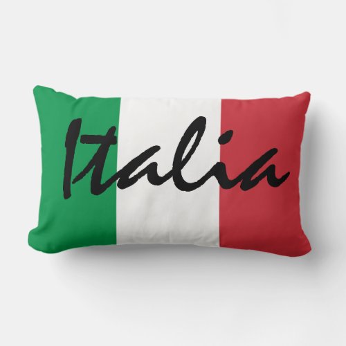 Italia Italian Flag MoJo Pillow