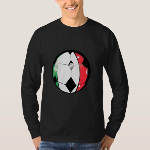 Italia Italiano Italy Calcio Futboll Soccer Fussba T_Shirt