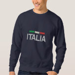 Italia Italy Embroidered Sweatshirt at Zazzle