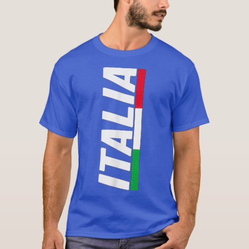 Italia Italy Italian Flag Souvenir Gift Love T_Shirt