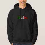 Italia logo gifts for Italians and Italy lovers Hoodie