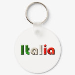 Italia logo gifts for Italians and Italy lovers Keychain