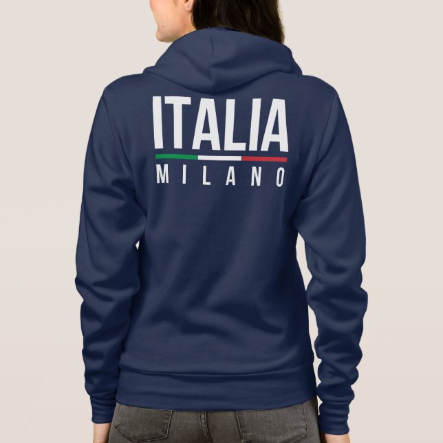 Italia Milano Hoodie (Back)