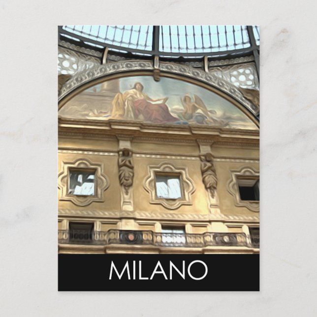 ITALIA MILANO POSTCARD (Front)