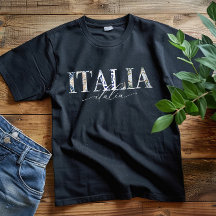 Italia | Minimalist Modern Italian Pride Shirt