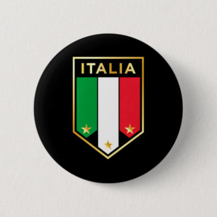 Italia Print Proud Italian Italian Soccer Jers T S Button