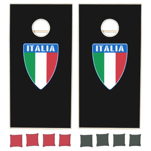 Italia Shield Cornhole Set