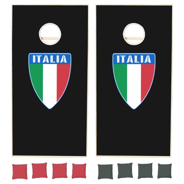 Italia Shield Cornhole Set (Set)
