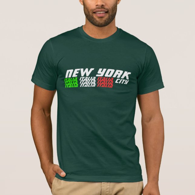 Italia Shirt. New York Shirt (Front)