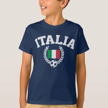 Italia Soccer Shirt by allworldtees at Zazzle