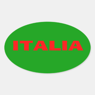"Italia" sticker