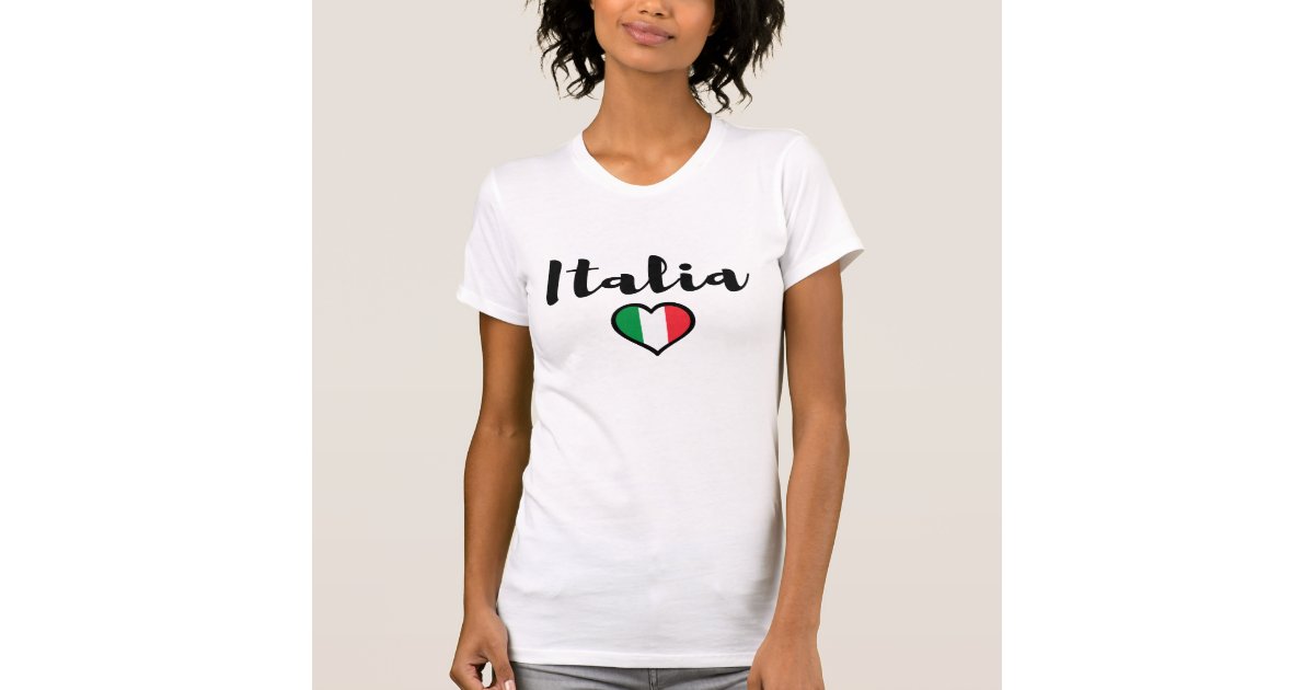 Italia T-Shirt | Zazzle