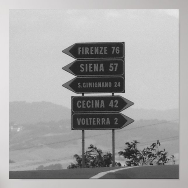 Italia - Toskana Poster (Front)
