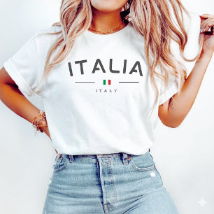 Italia Traveling italian flag italy vacation T-Shirt