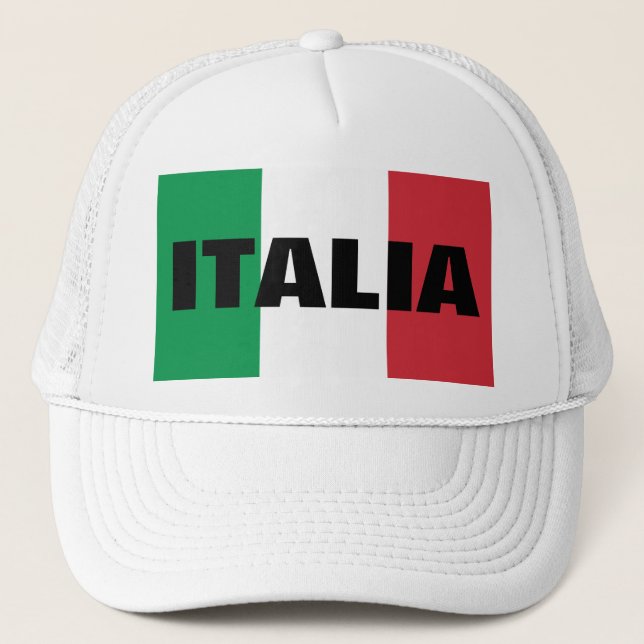 ITALIA TRUCKER HAT (Front)