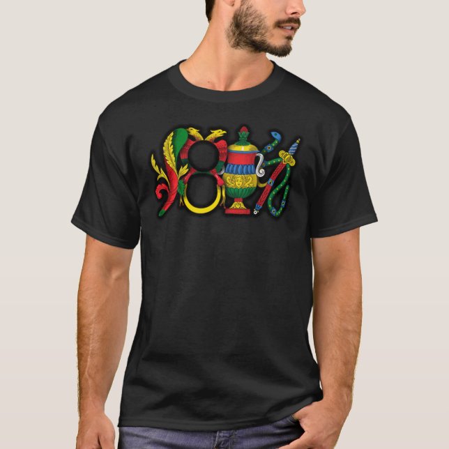 Italian Aces Briscola  Scopa card Classic Classic  T-Shirt (Front)