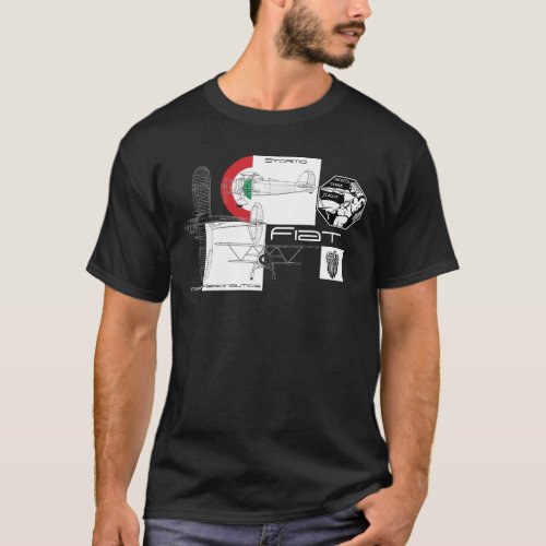 Italian Air Force Mussolini T_Shirt