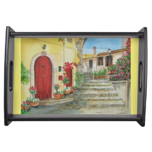 Italian, Amalfi Italy, Serving Tray