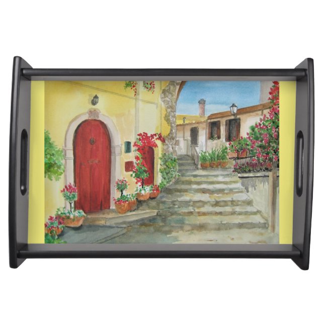 Italian, Amalfi Italy, Serving Tray (Front)