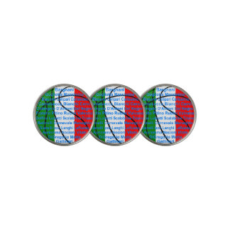 Italian American Basketball Players Golf Ball Marker